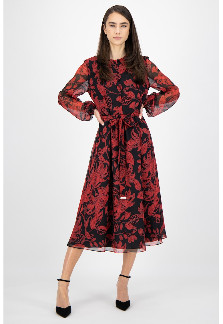 Rochie midi cu model floral Hadlee