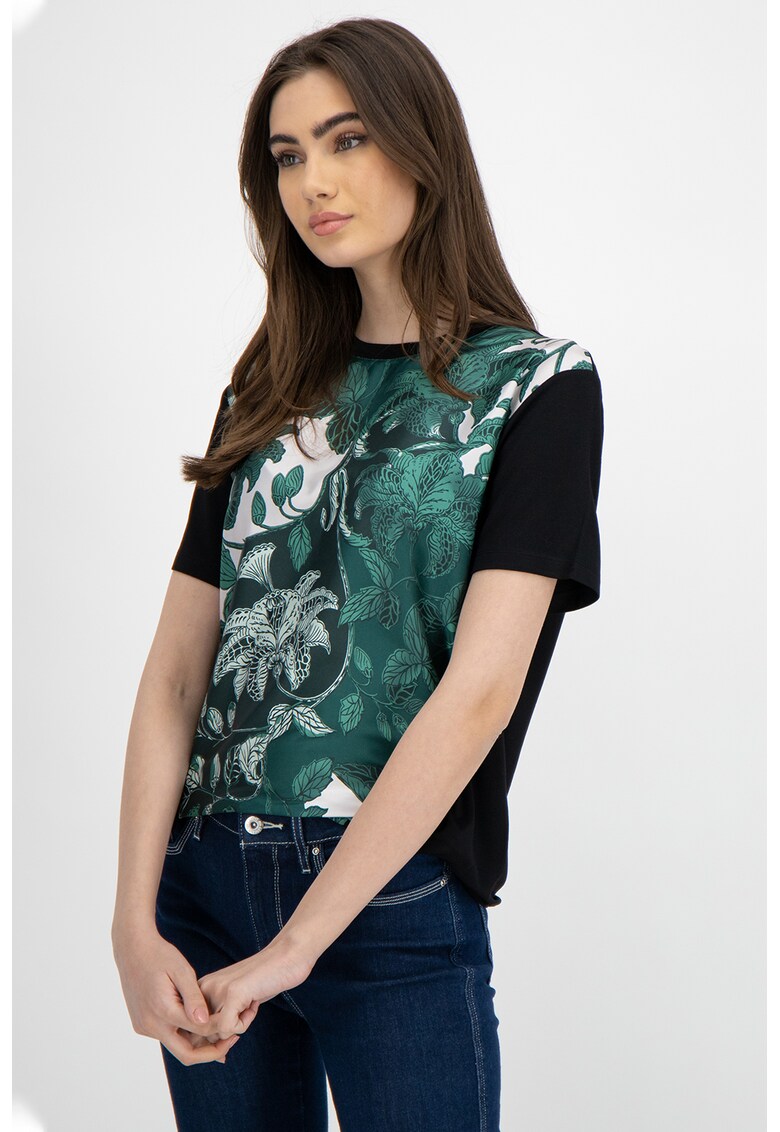 Tricou cu model floral