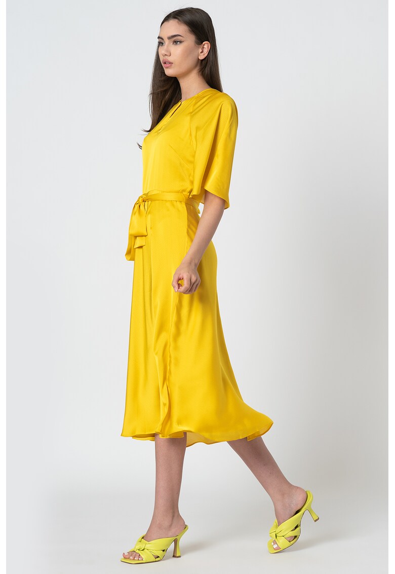 Rochie vaporoasa cu maneci raglan Hariiet