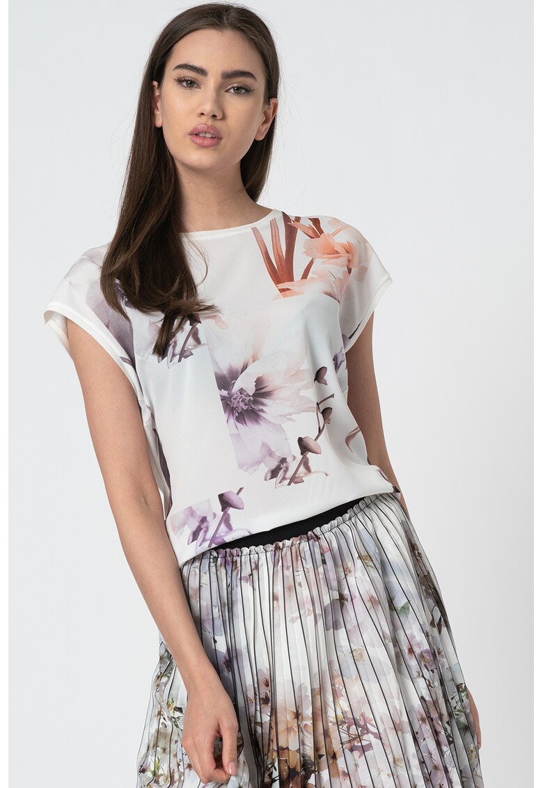 Tricou cu imprimeu floral