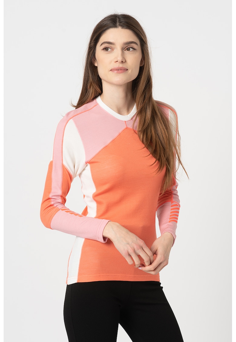 Bluza regular fit din lana merinos pentru ski lifa