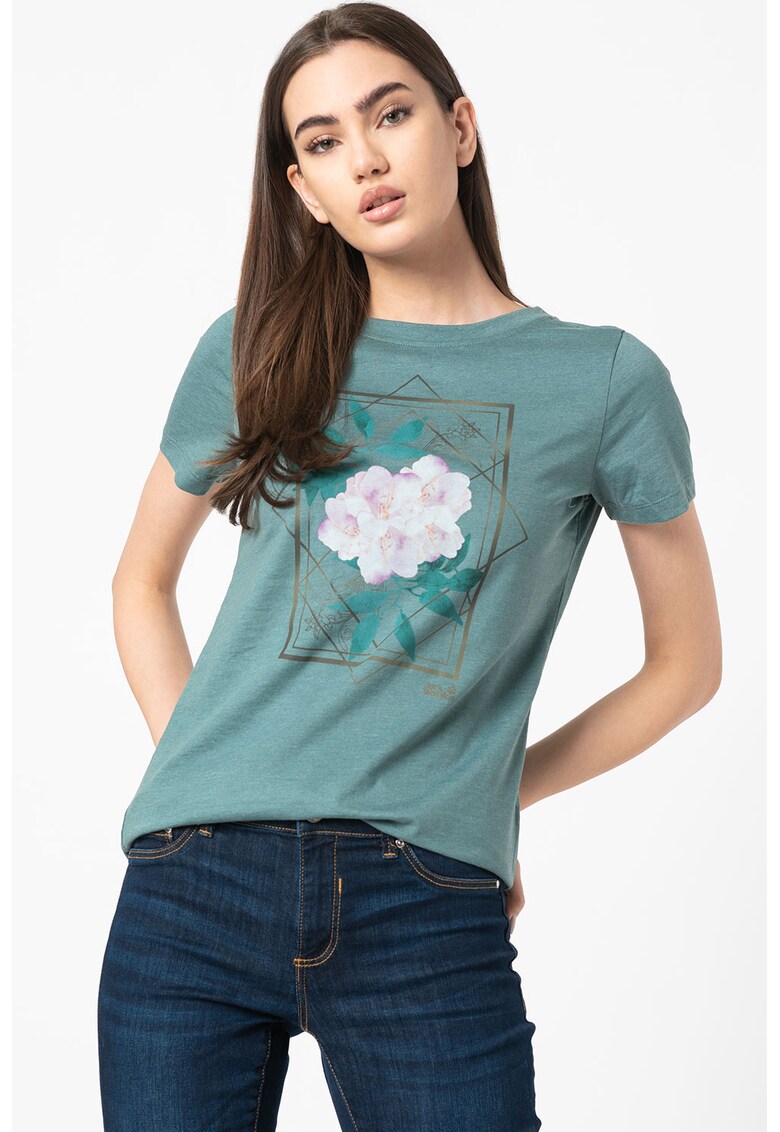 Tricou cu imprimeu grafic Himalaya Flower