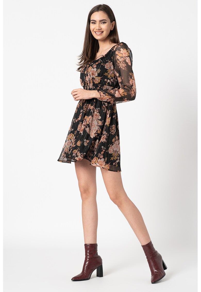 Rochie mini cu imprimeu floral