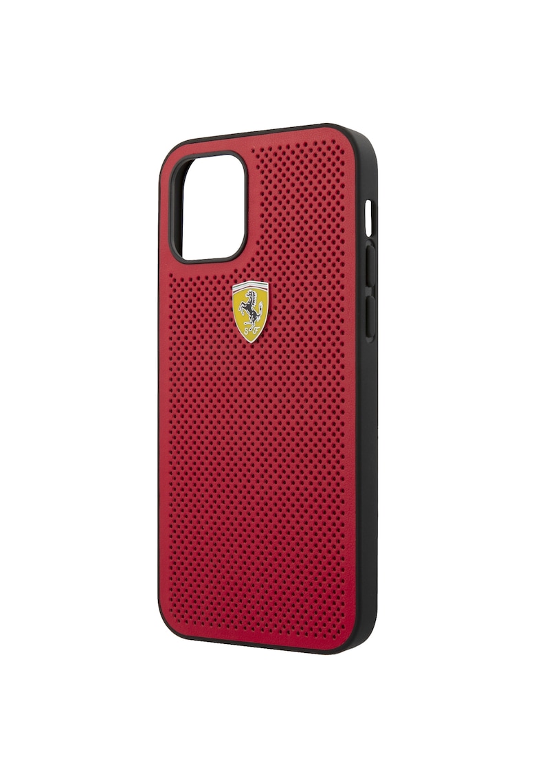 Husa de protectie fespehcp12mre on track perforated pentru iphone 12 pro red