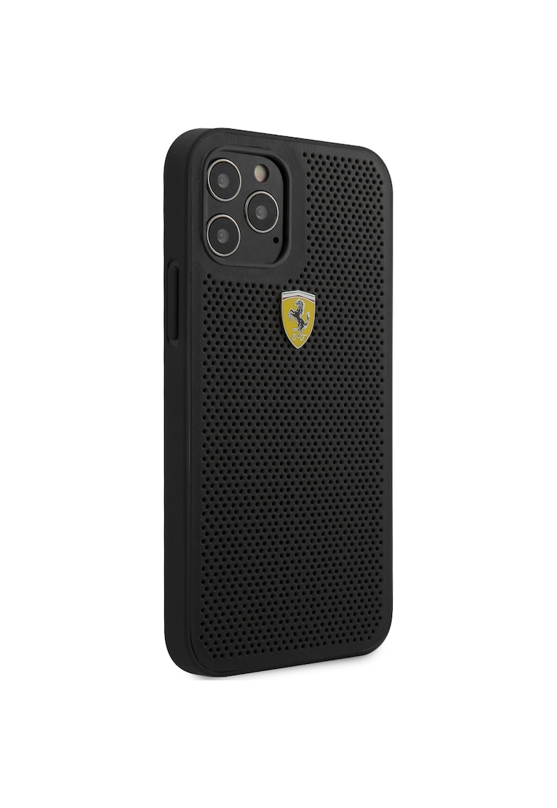 Husa de protectie on track perforated pentru iphone 12/12 pro black