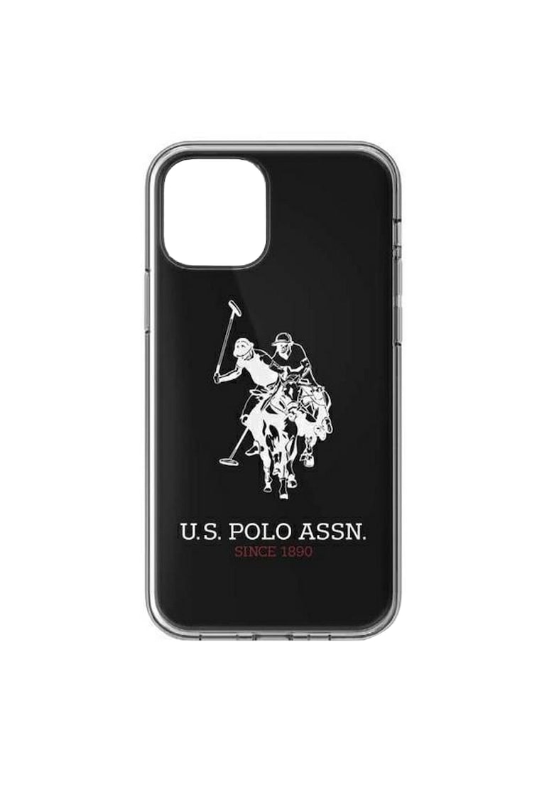 Husa de protectie US Polo USHCP12STPUHRBK Silicone Big Horse pentru iPhone 12 Mini Black