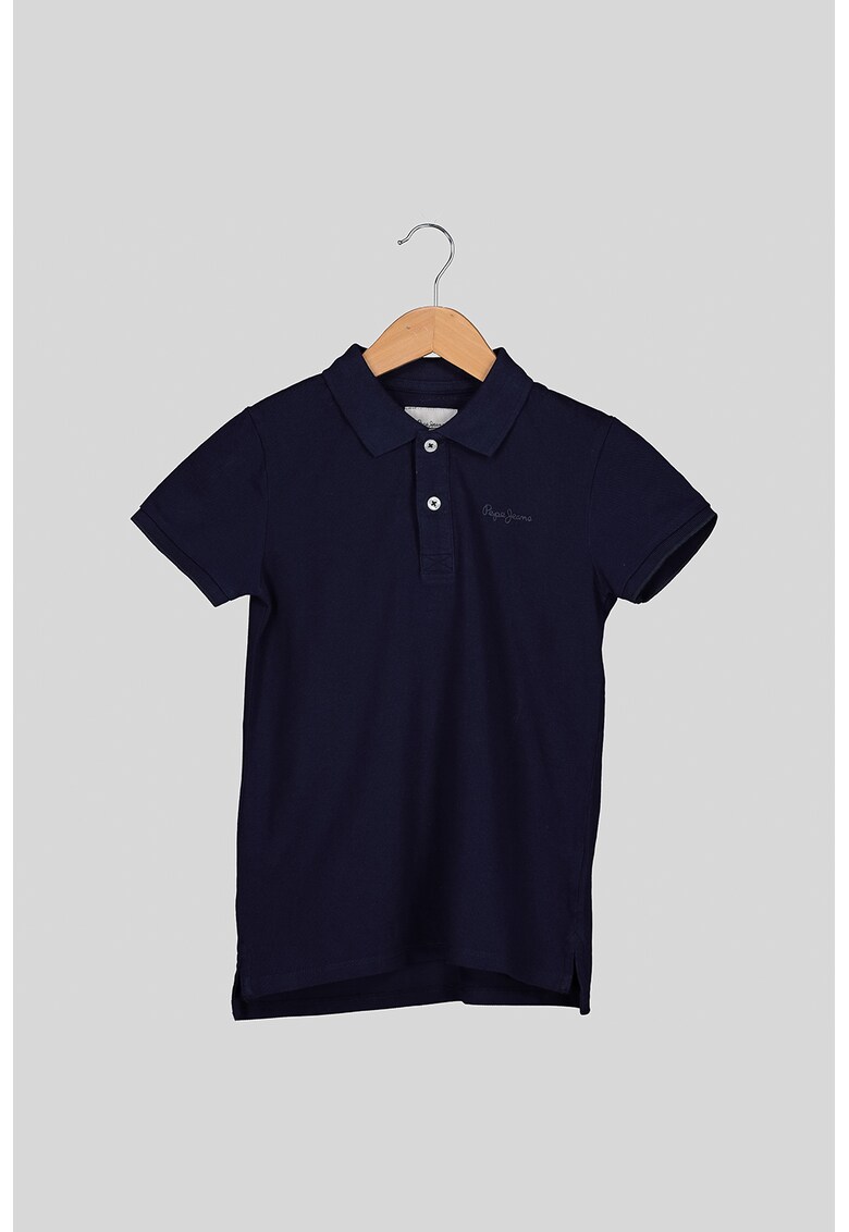 Tricou polo cu detaliu logo Thor