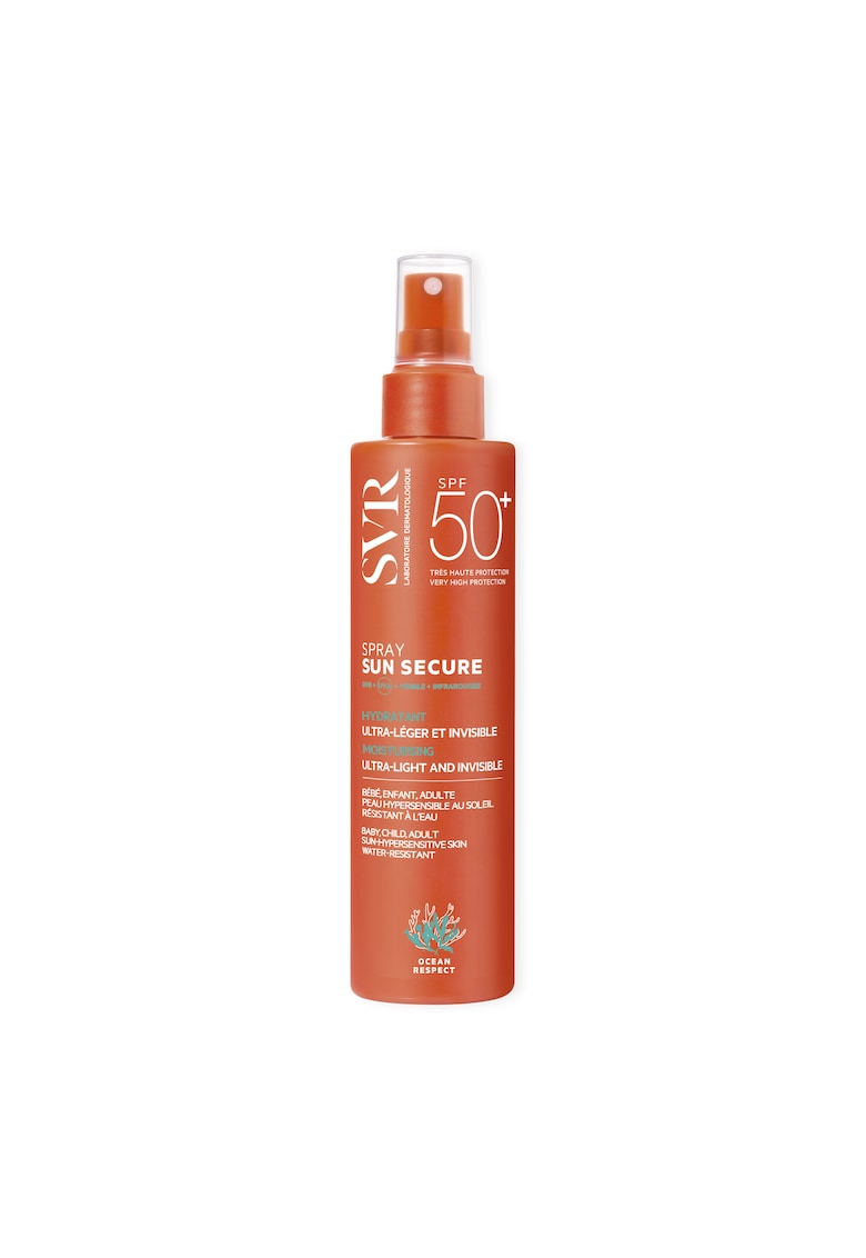 Spray lapte  Sun Secure pentru pielea sensibila - 200 ml Spray lapte  Sun Secure pentru pielea sensibila - 200 ml