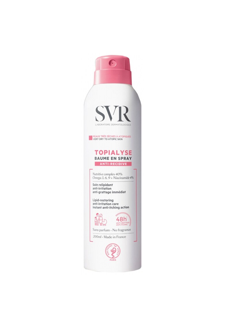 Balsam Spray SVR Topialyse pentru piele foarte uscata-atopica - 200 ml