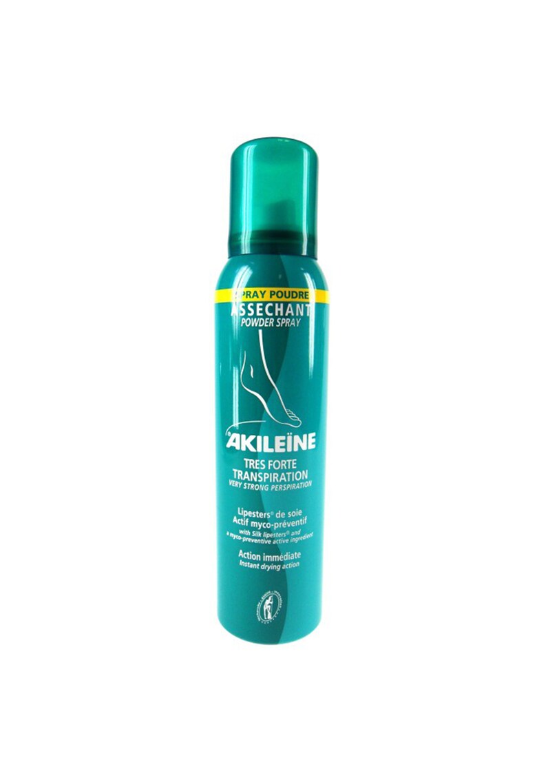 Spray pudra Akileine impotriva transpiratiei picioarelor - 150 ml