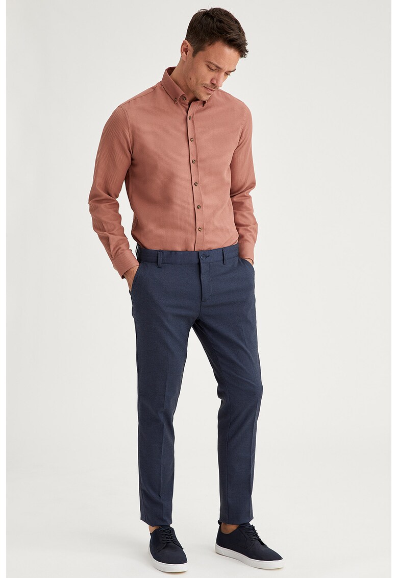 Pantaloni chino cu buzunare oblice