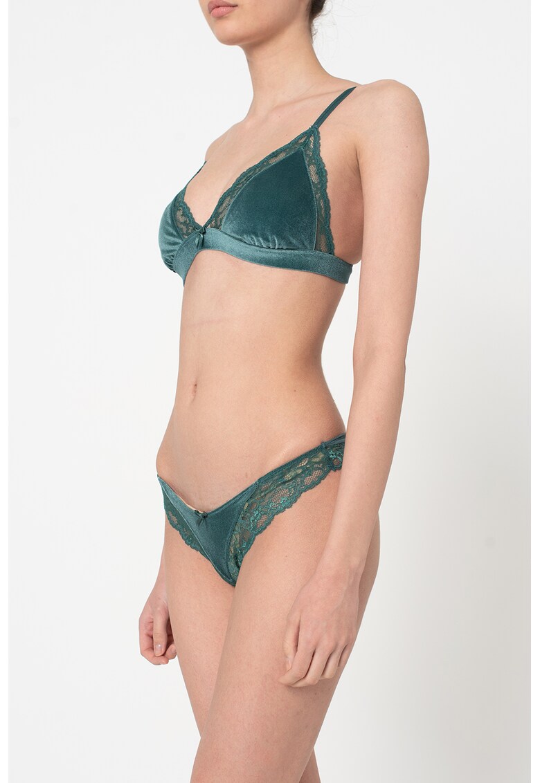 Sutien cu insertii din dantela
