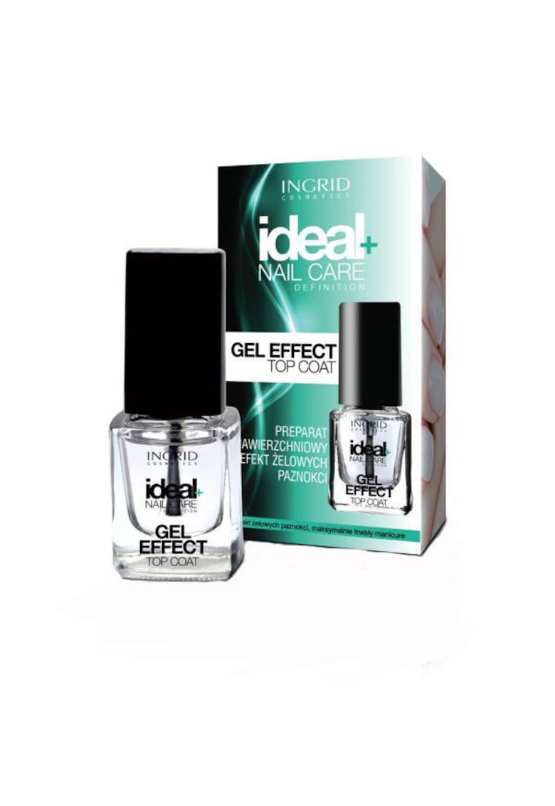 Lac de unghii pentru acoperire cu efect de gel Ideal Gel Effect Top Coat - 7 ml Lac de unghii pentru acoperire cu efect de gel Ideal Gel Effect Top Coat - 7 ml