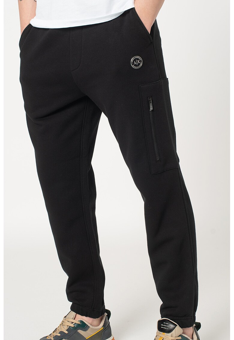 Pantaloni sport cu glezne elastice