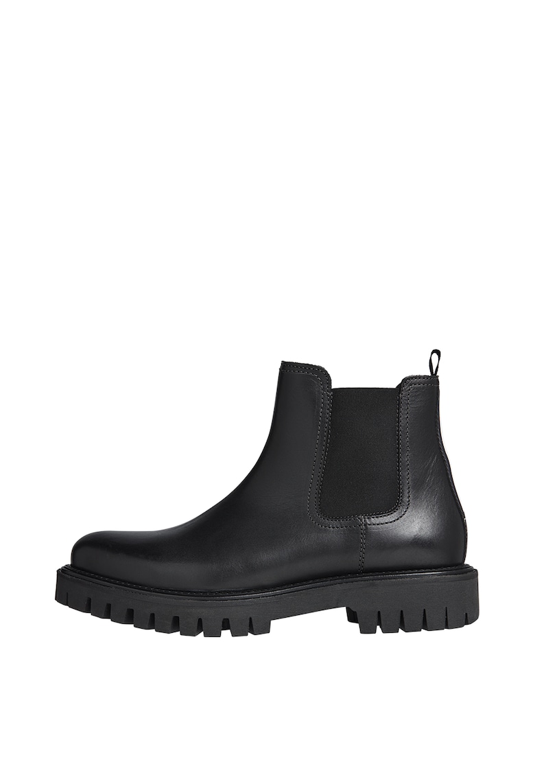 Ghete Chelsea de piele
