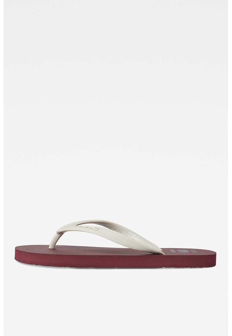 Papuci flip-flop cu aplicatie logo