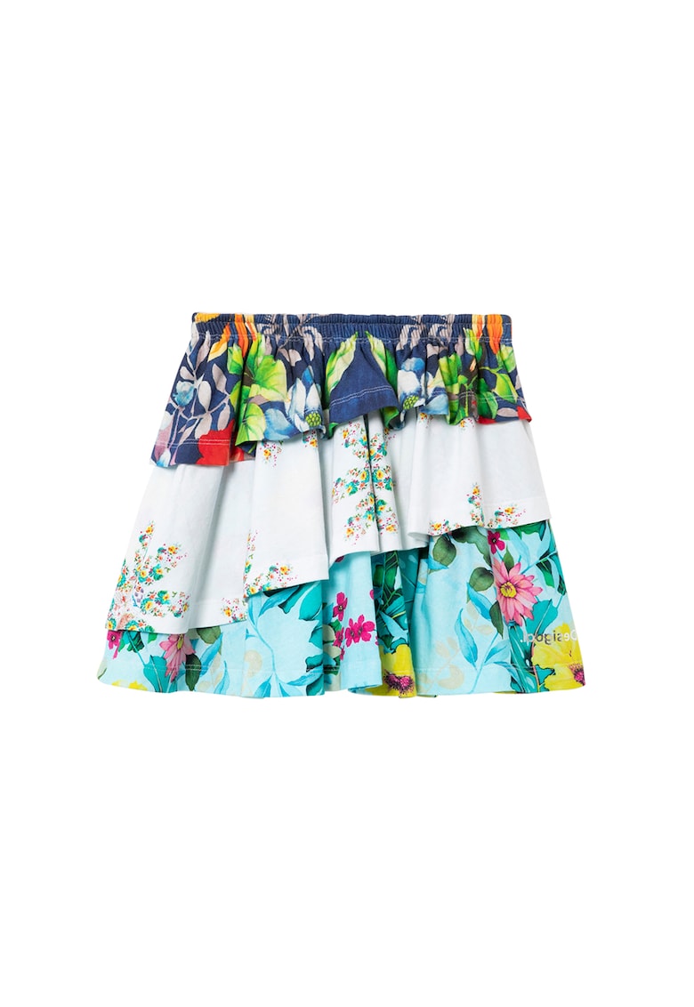Fusta mini cu imprimeu floral