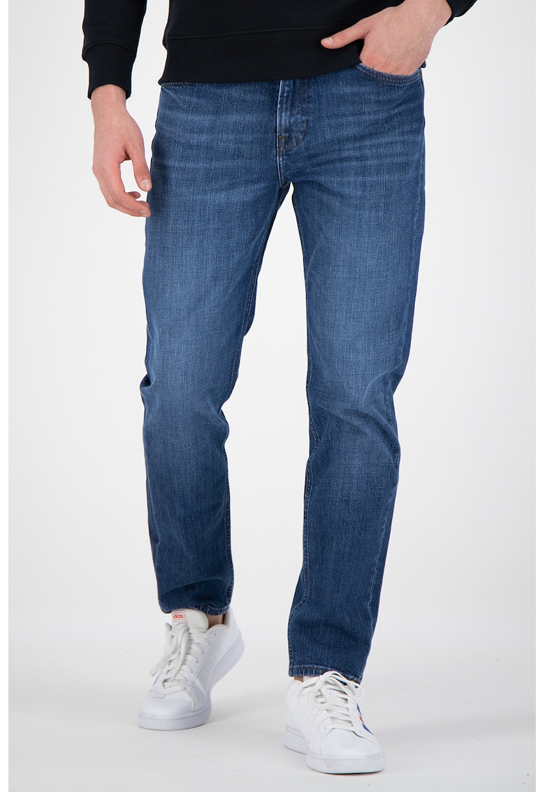 Blugi regular fit Austin - Albastru inchis