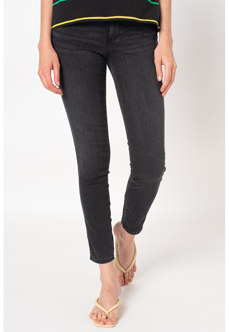 Blugi skinny cu talie joasa 615