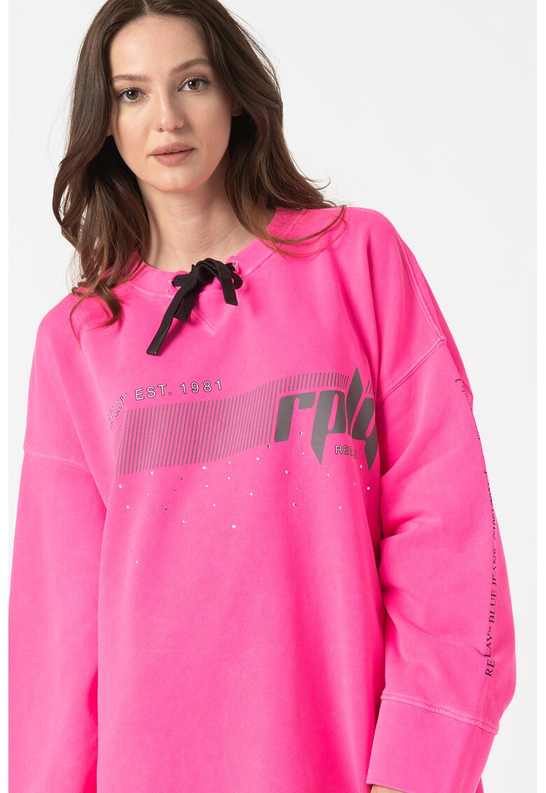 Rochie sport lejera cu snur la decolteu