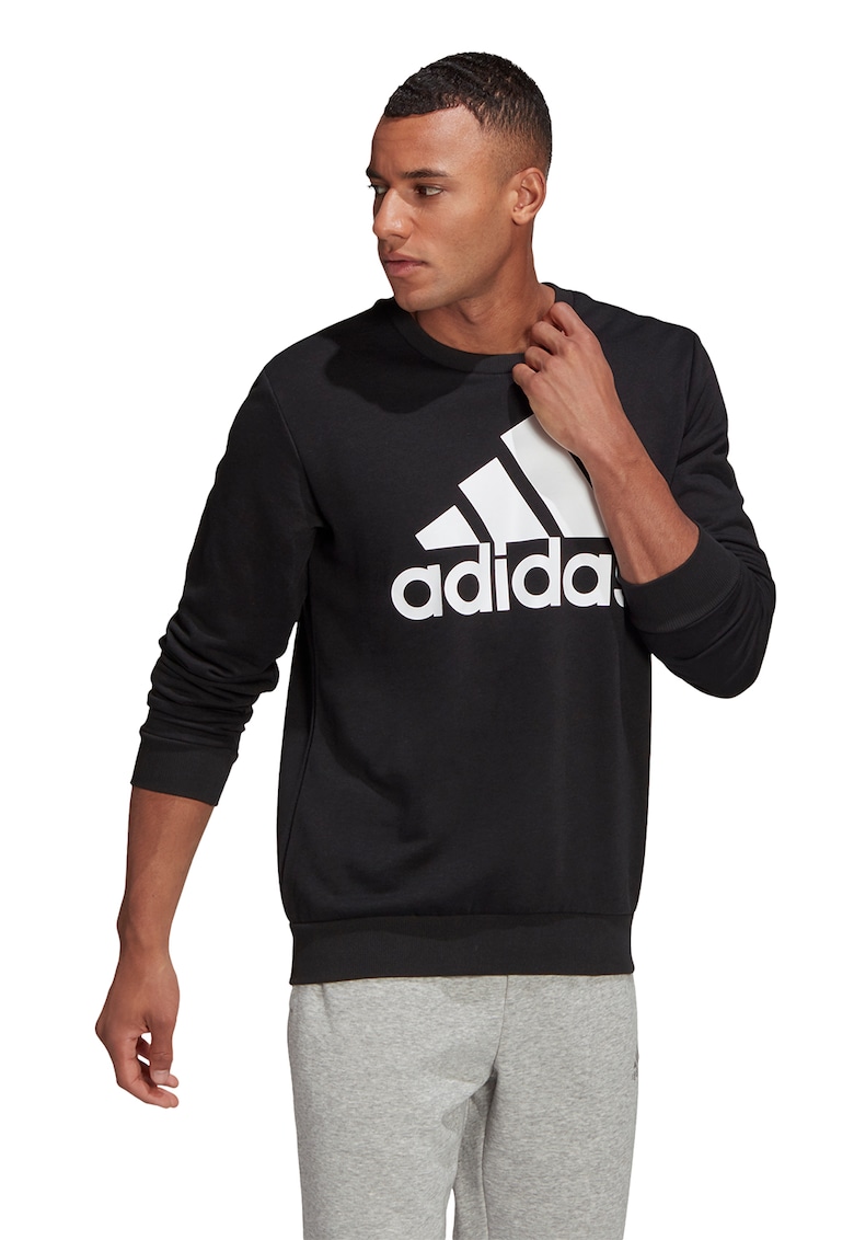 Bluza sport regular fit cu imprimeu logo