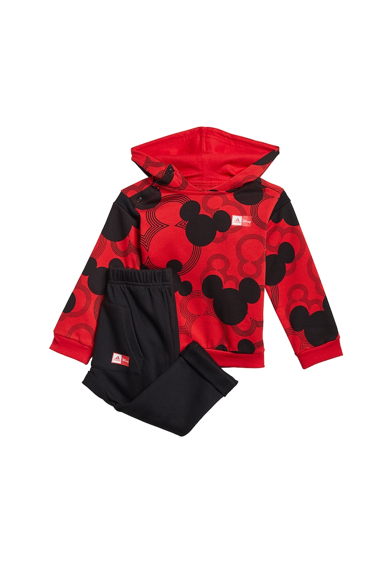 Set de hanorac si pantaloni sport cu model Mickey Mouse