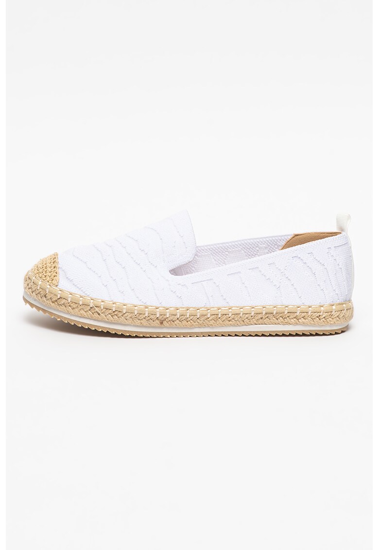Espadrile cu varf rotund