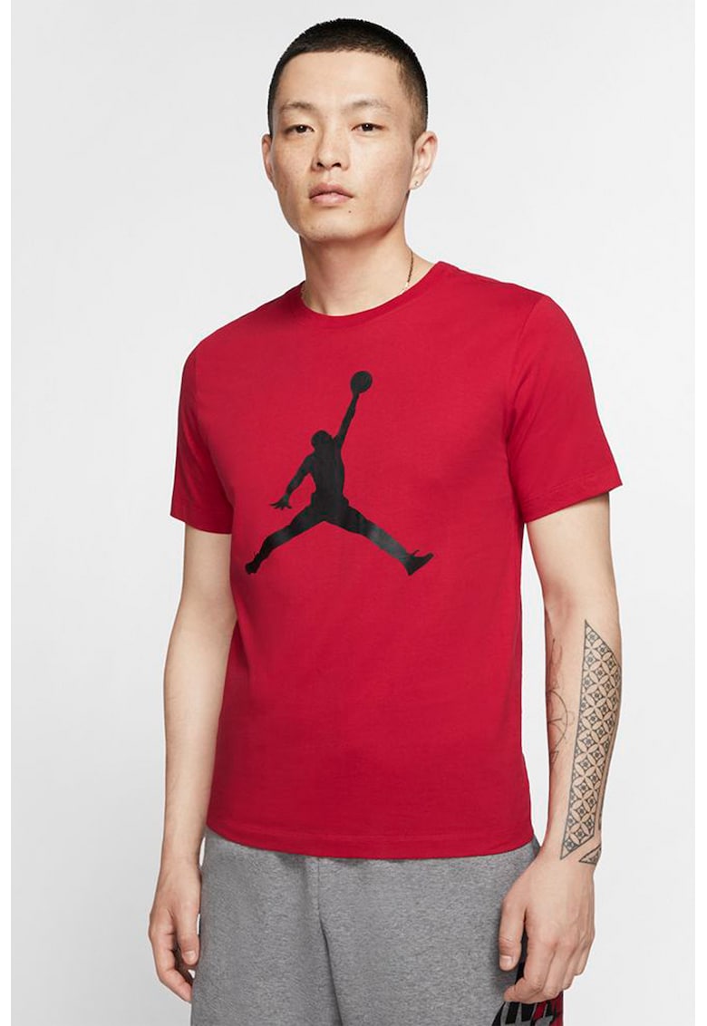 Tricou de bumbac cu imprimeu logo Jordan Jumpman