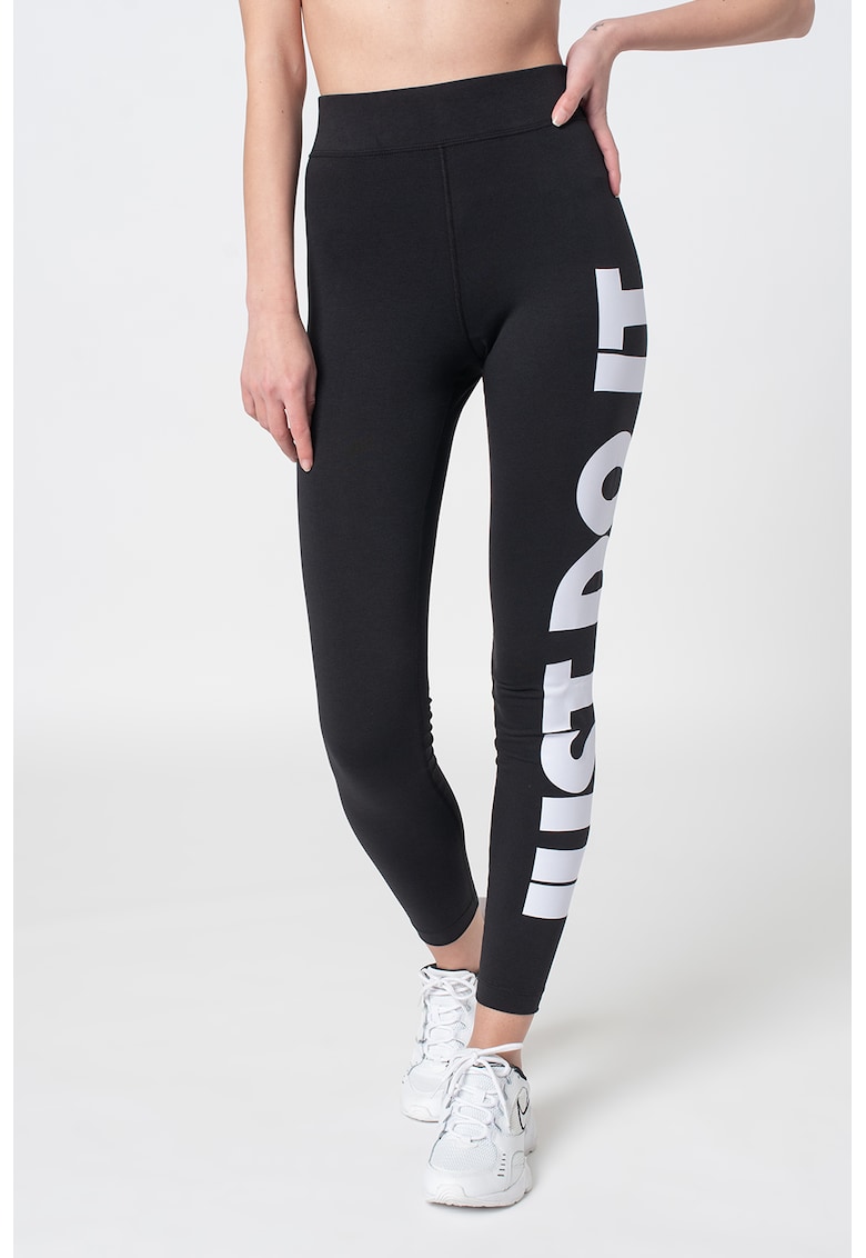 Colanti cu talie inalta pentru fitness Essential