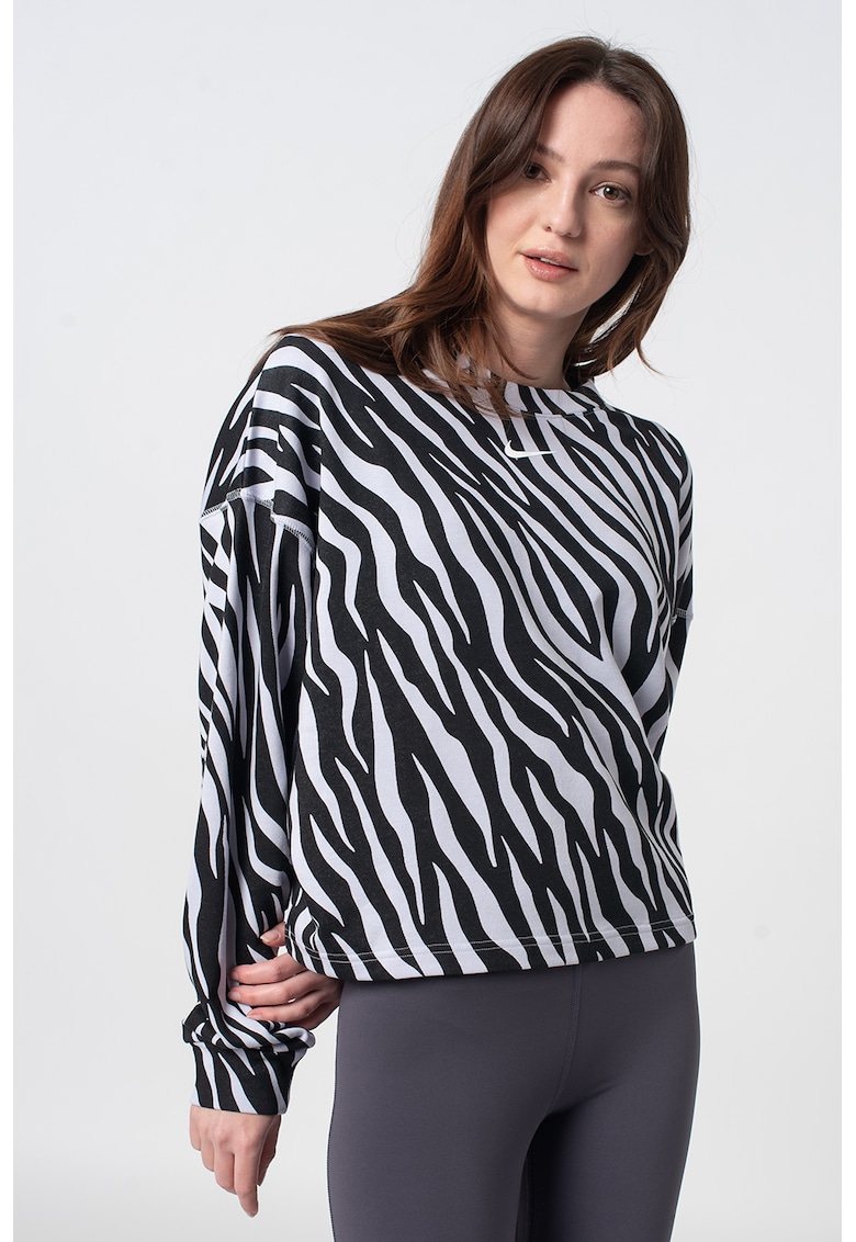 Bluza sport cu animal print Icon Clash