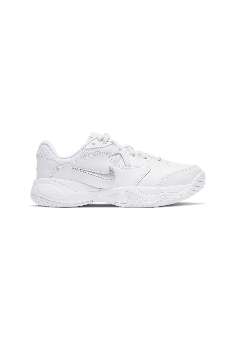 Pantofi din piele cu detalii perforate pentru tenis Court Lite 2