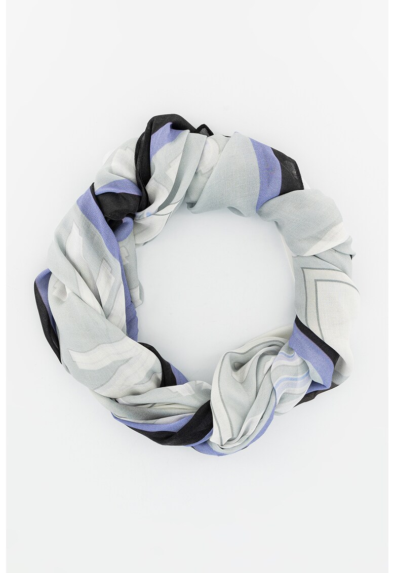 Esarfa de modal cu imprimeu tie-dye