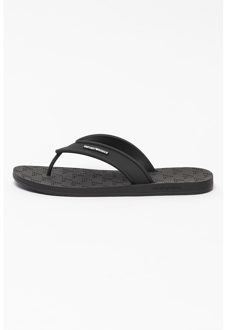 Papuci flip-flop cu logo discret