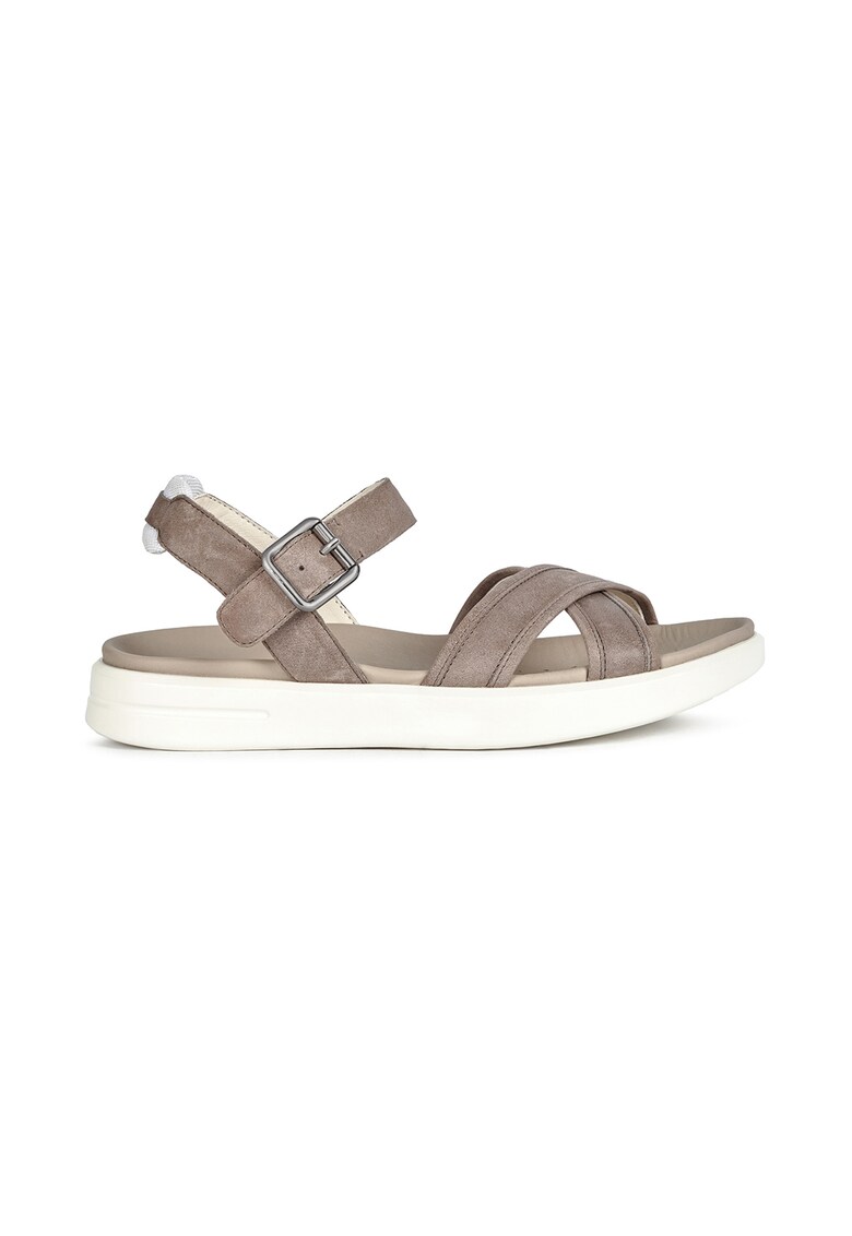 Sandale din piele cu barete multiple
