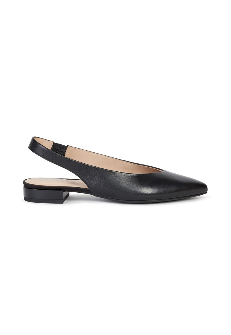 Pantofi slingback din piele