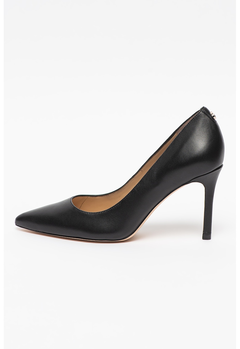 Pantofi de piele cu varf ascutit