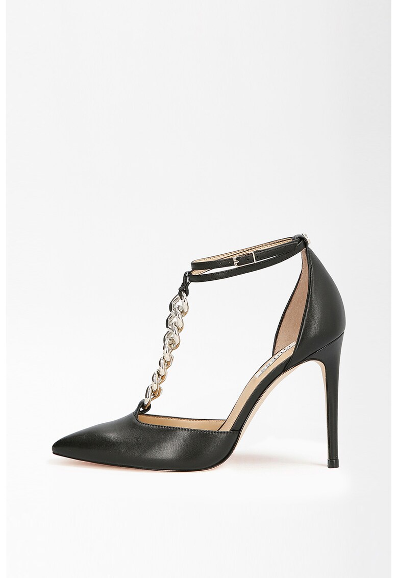 Pantofi de piele cu varf ascutit Niomy