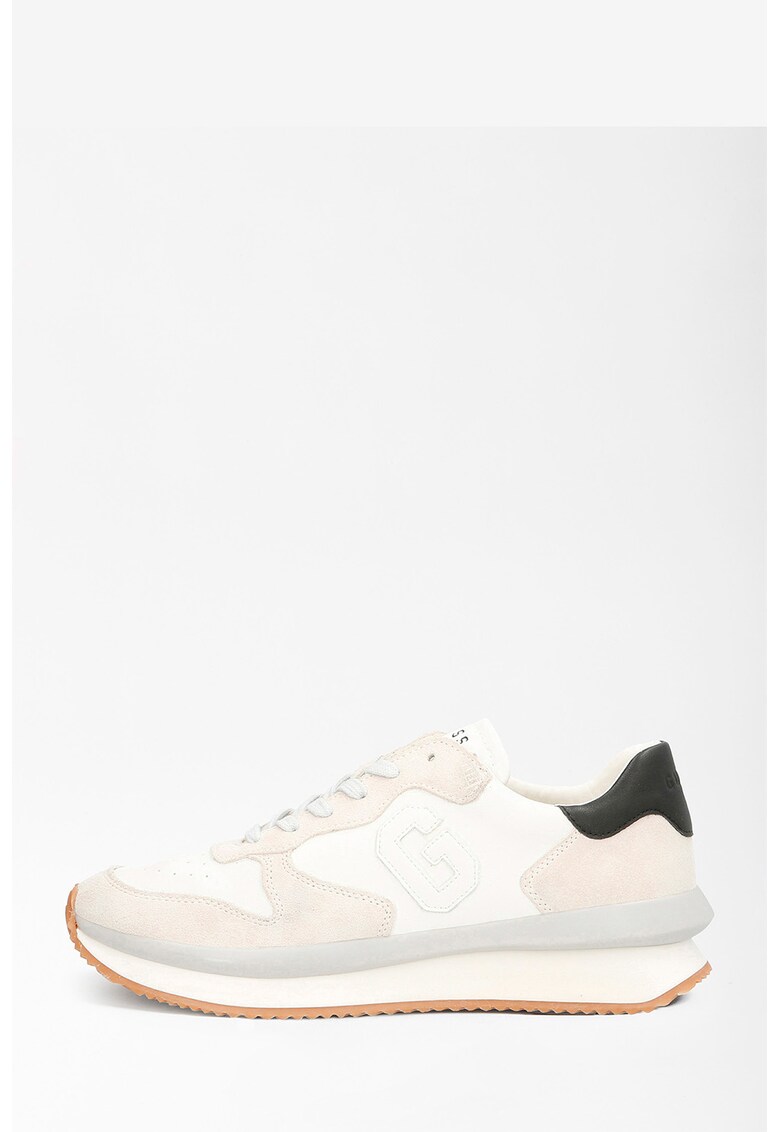 Pantofi sport de piele si piele intoarsa Pantofi sport de piele si piele intoarsa fashiondays.ro