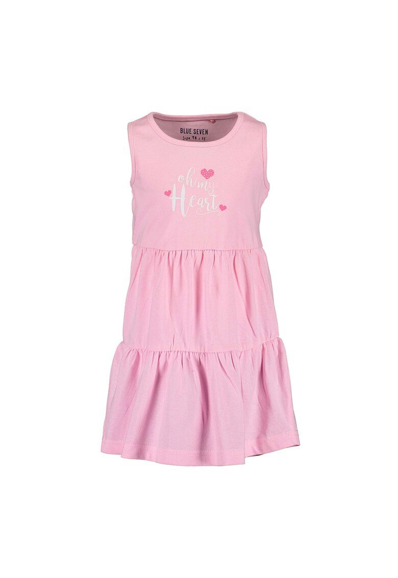 Rochie evazata cu imprimeu