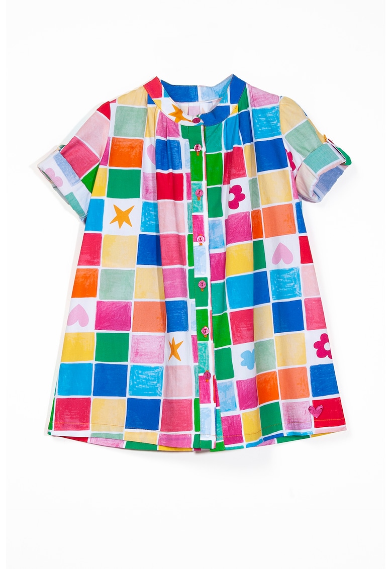 Rochie cu imprimeu geometric