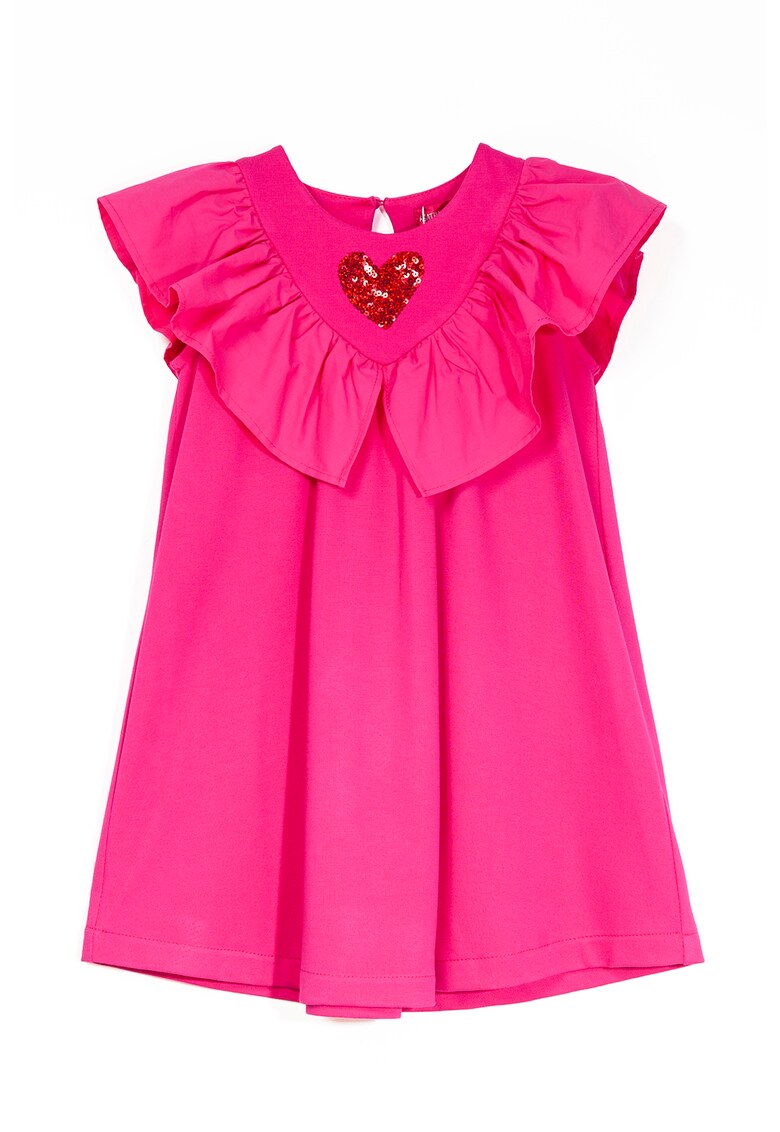 Rochie cu inima de paiete