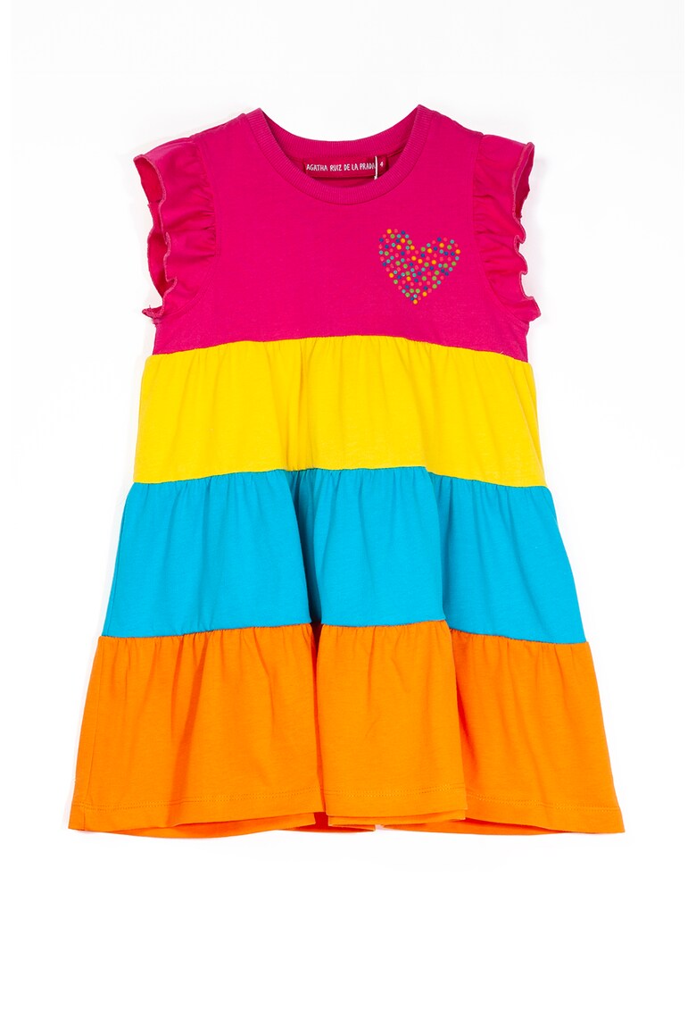 Rochie stratificata de bumbac