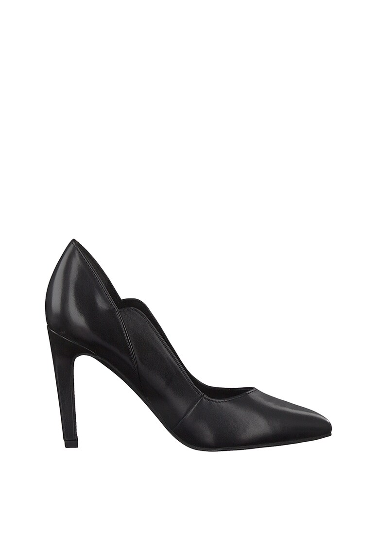 Pantofi de piele cu varf ascutit