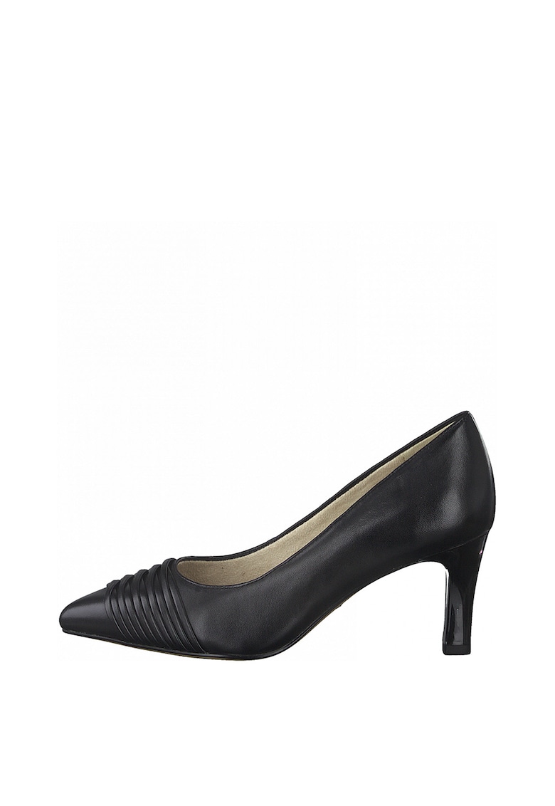 Pantofi de piele cu toc clasic