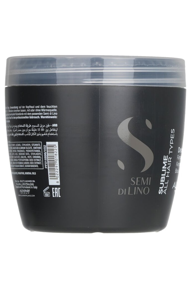 Tratament detoxifiant pentru par - cu namol - Sublime - 500ml