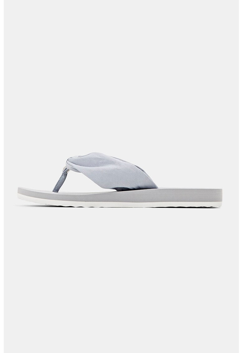 Papuci flip-flop din material textil Ebba