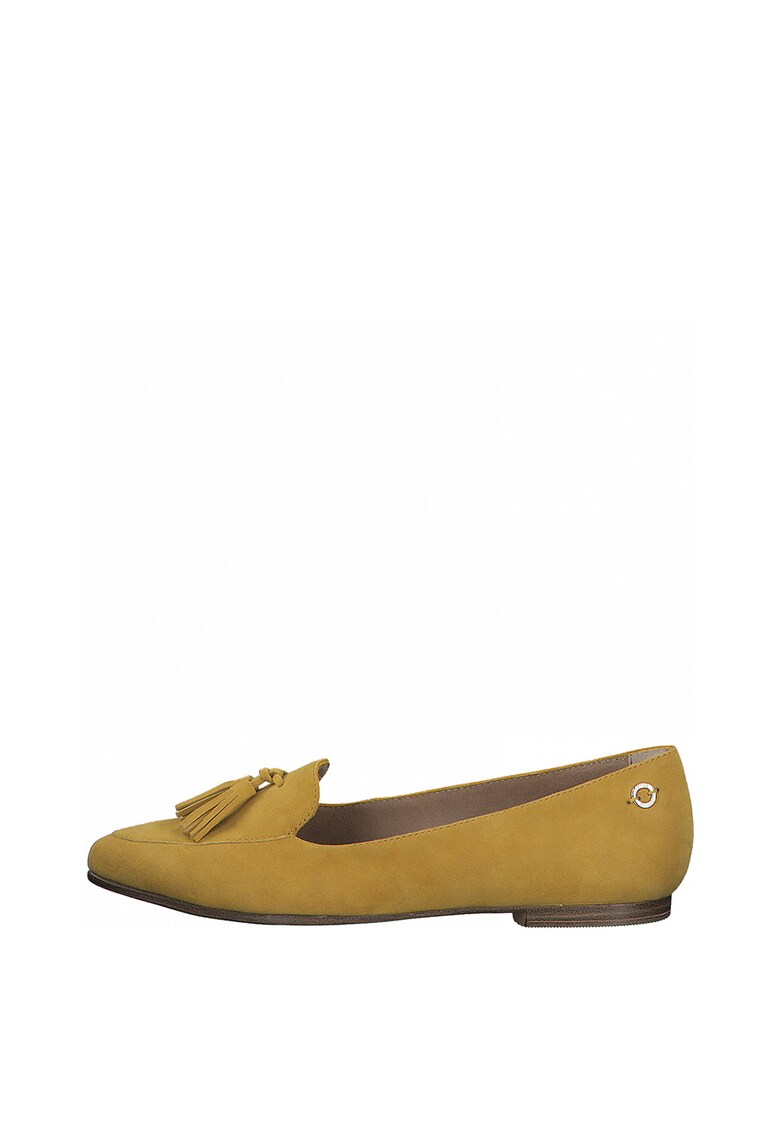 Pantofi loafer din piele intoarsa