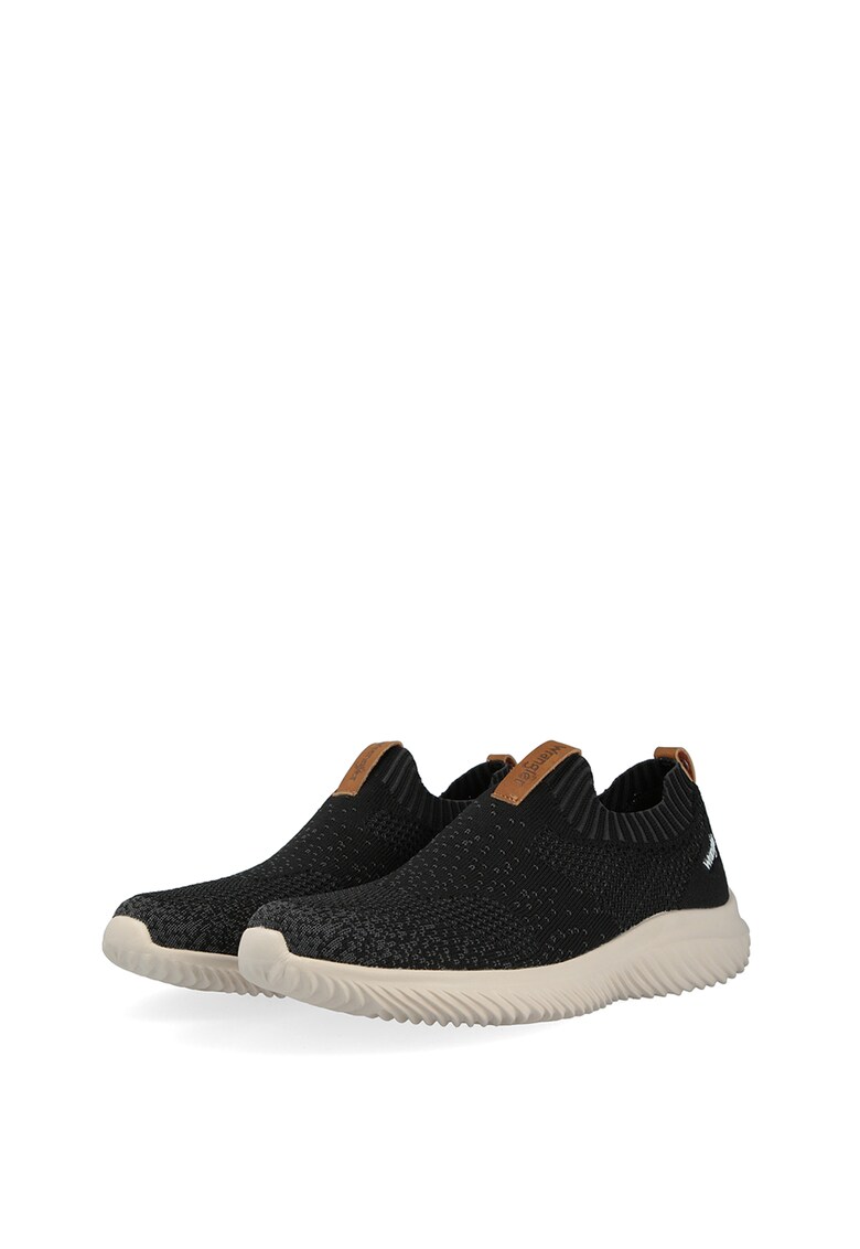 Pantofi sport slip-on din tricot fin Freesbee