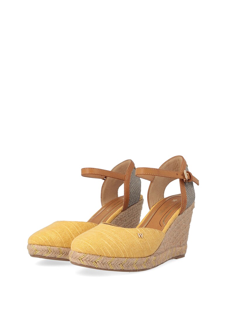 Sandale wedge tip espadrile