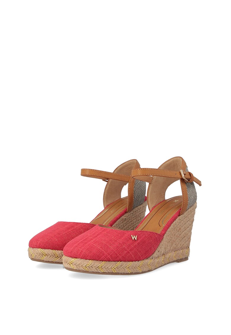 Sandale wedge tip espadrile